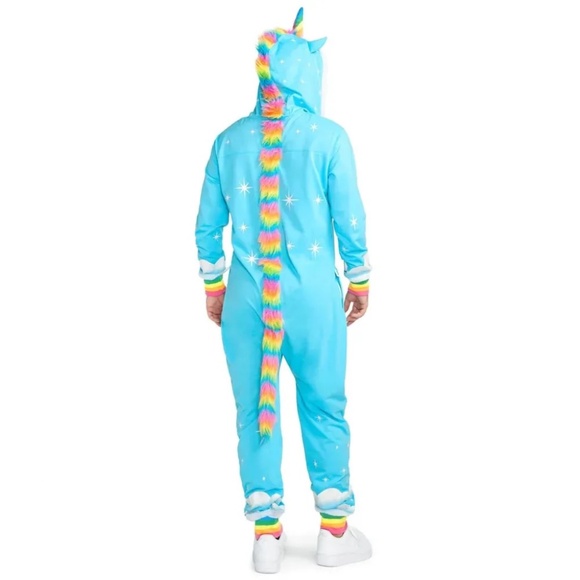 NWT Tipsy Elves Unicorn Onesie Costume - size L - Picture 2 of 9